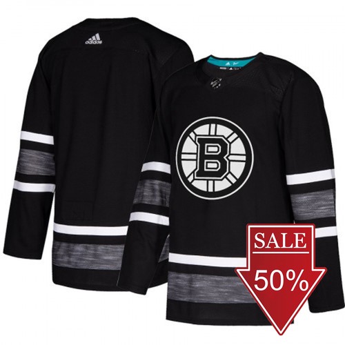 Boston Bruins Trikot Schwarz Blank 2019 NHL All-Star Game Parley